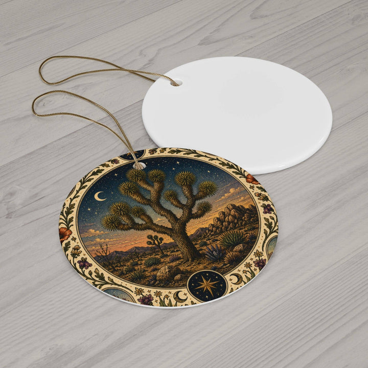Joshua Tree Ceramic Christmas Ornament