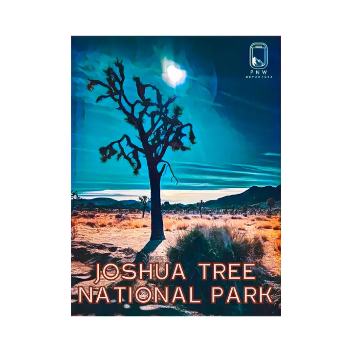 Wood Joshua Tree National Park Magnet