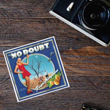 Ceramic Album Coaster