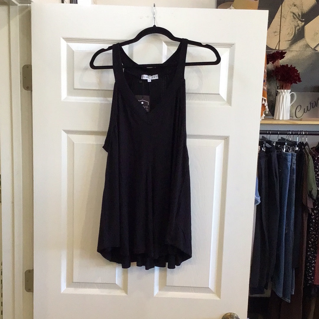 Curvy Ribbed Tank Top