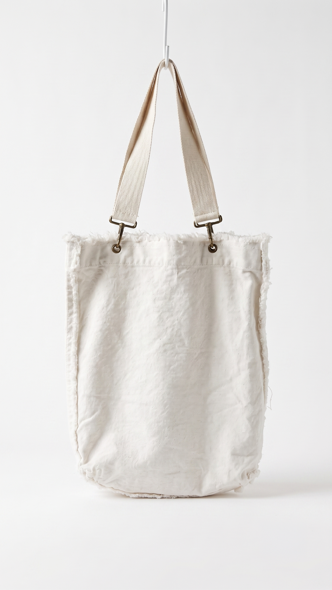 Washed Denim Tote Bag