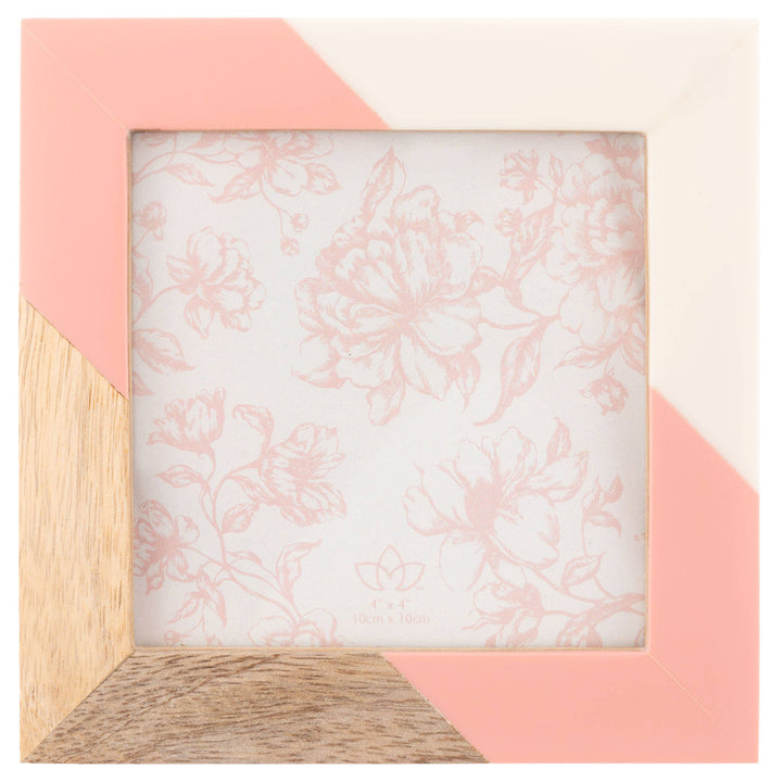 Resin Picture Frames: Abstract Dots Rectangle