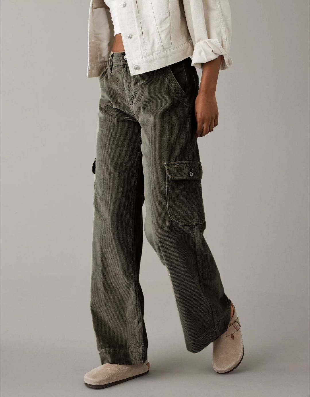 Corduroy cargo pants