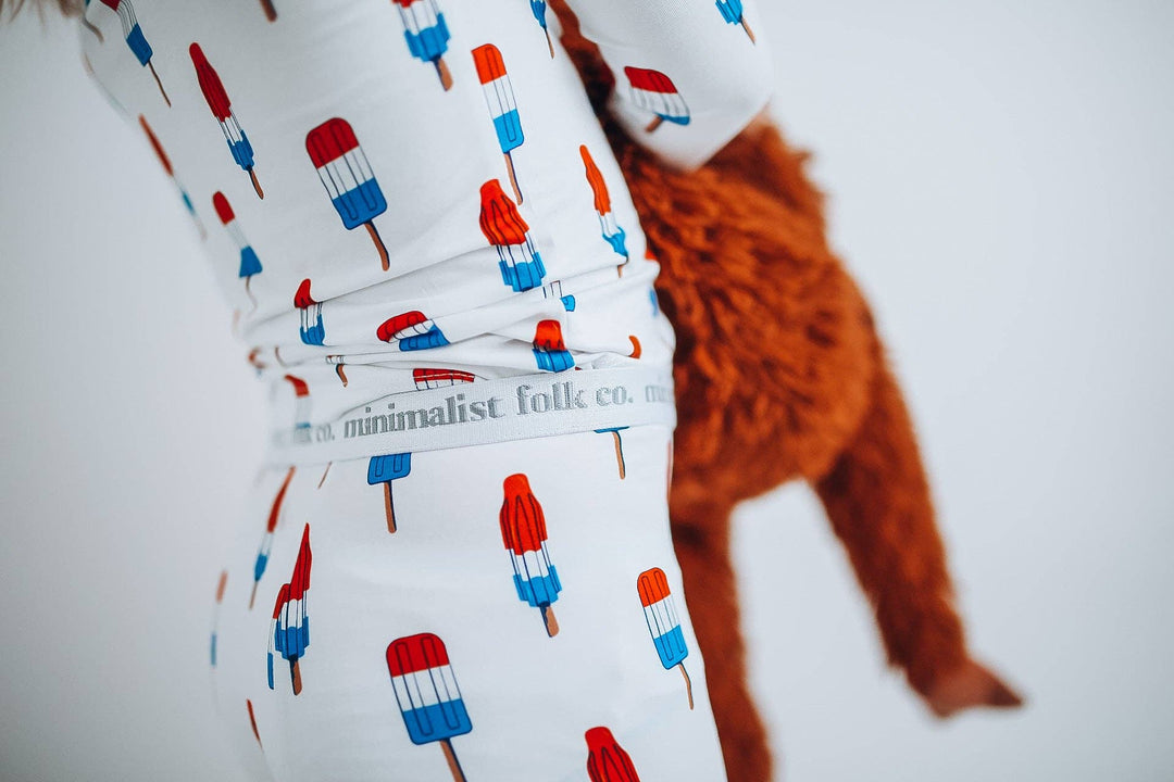patriotic popsicle 2 Peice Pajamas