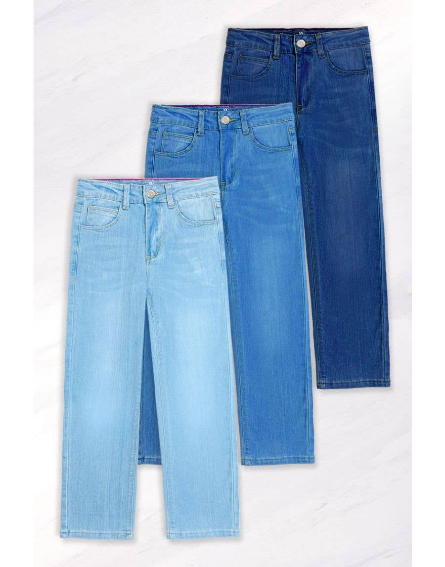 Premium Wash Relaxed Fit Denim Jean