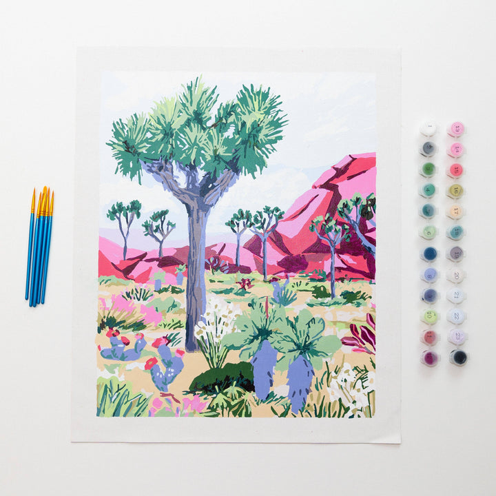 Joshua Tree by Day - Paint by Numbers Deluxe