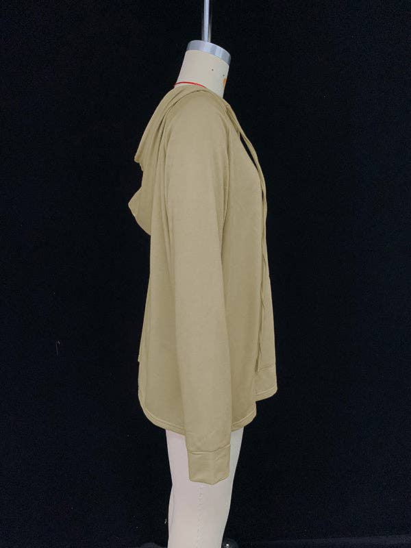 Hoodies &amp; Wide Leg Pants 2 Pieces Set