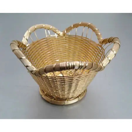 Gilded Tulip Basket