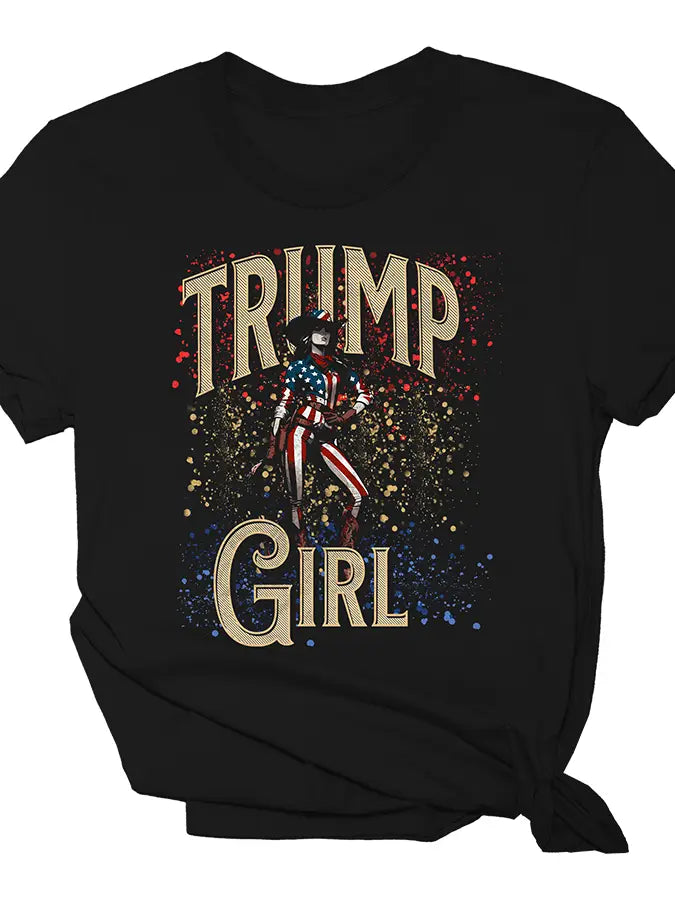 Trump Girl Glamor Women's Shirt T Shirt