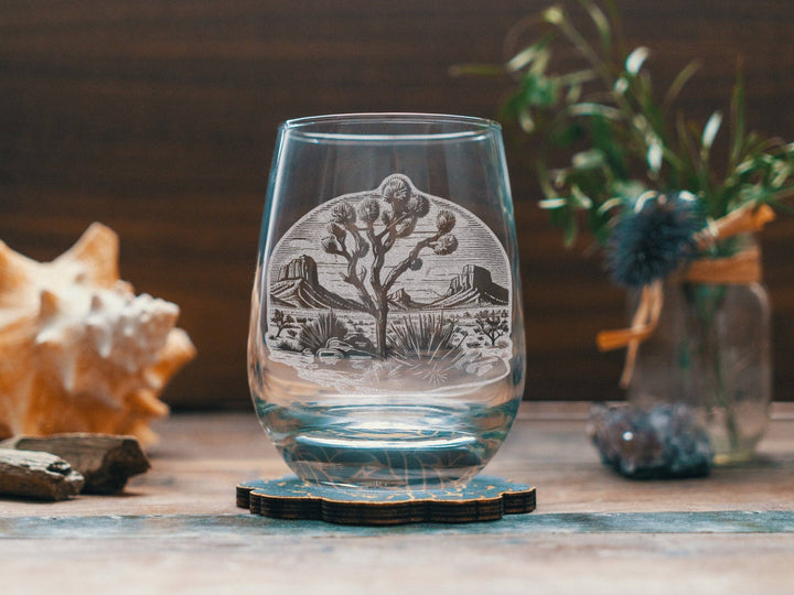Joshua Tree Cactus Scene Glasses