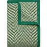Harborview Herringbone Evergreen Blanket