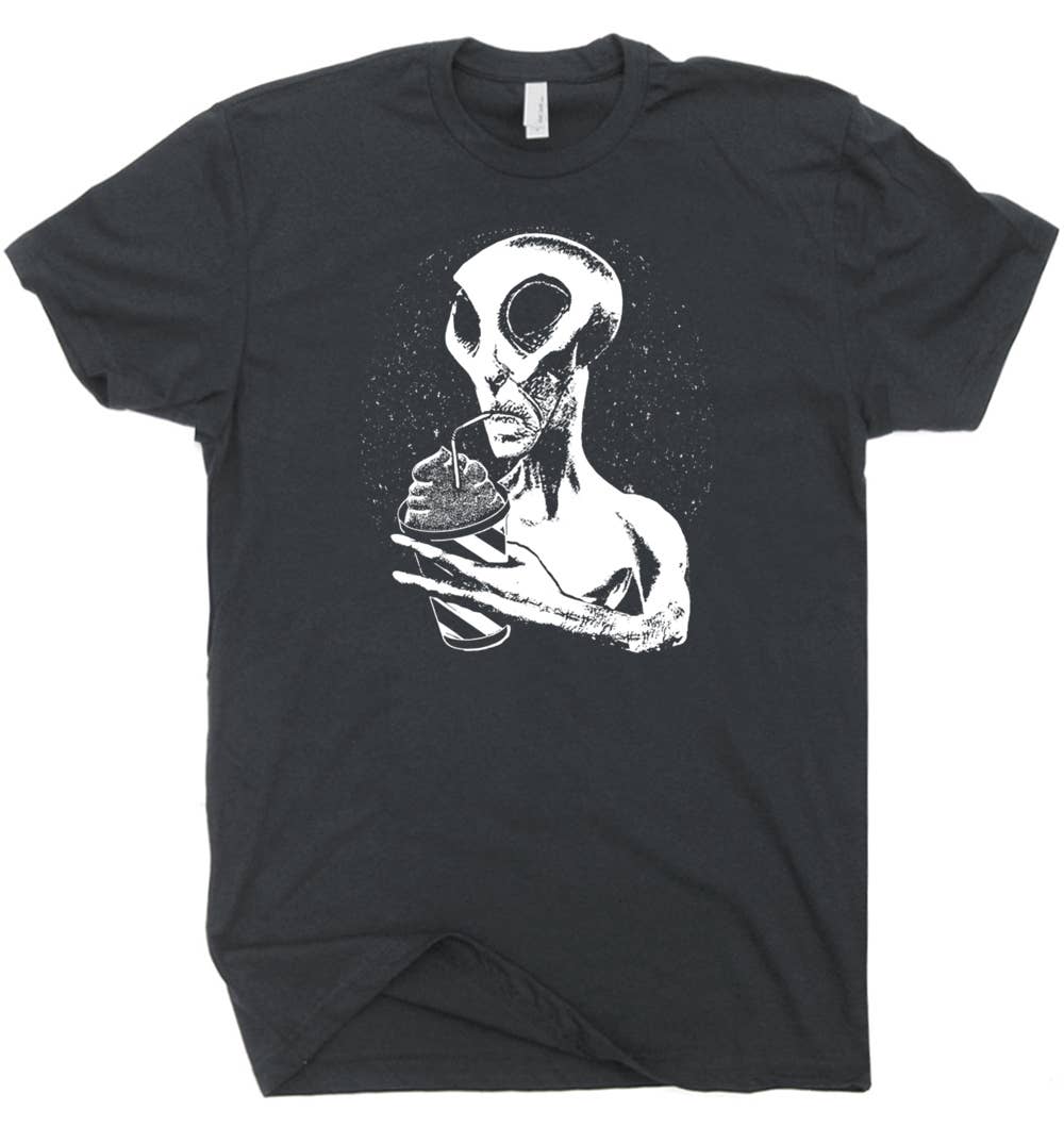 Alien Slurpie Retro T Shirt
