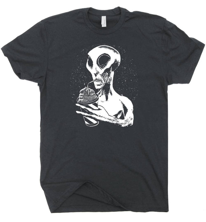 Alien Slurpie Retro T Shirt