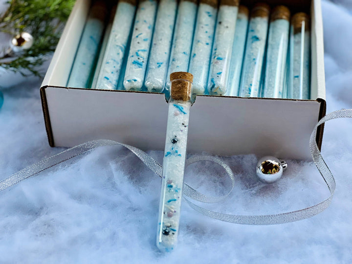 Christmas Bath Salts: Snowflake Blue