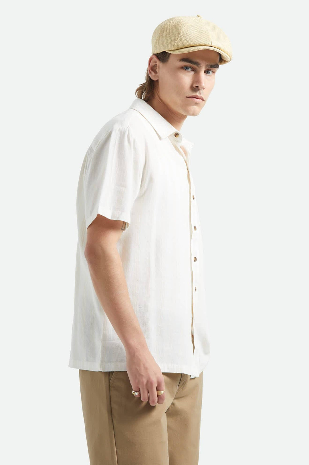 Brixton Cru Stripped Dobby Shirt