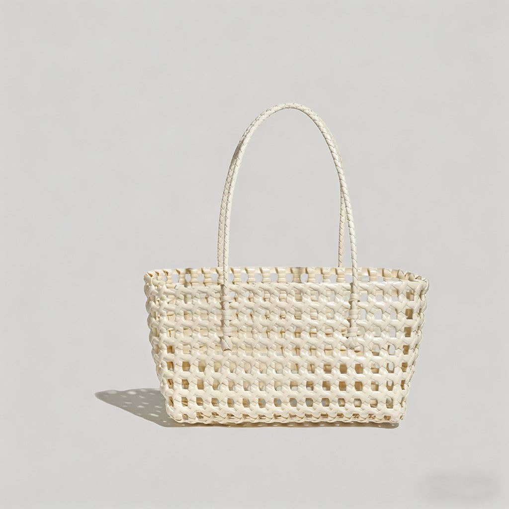 Woven Hollow Tote Bag