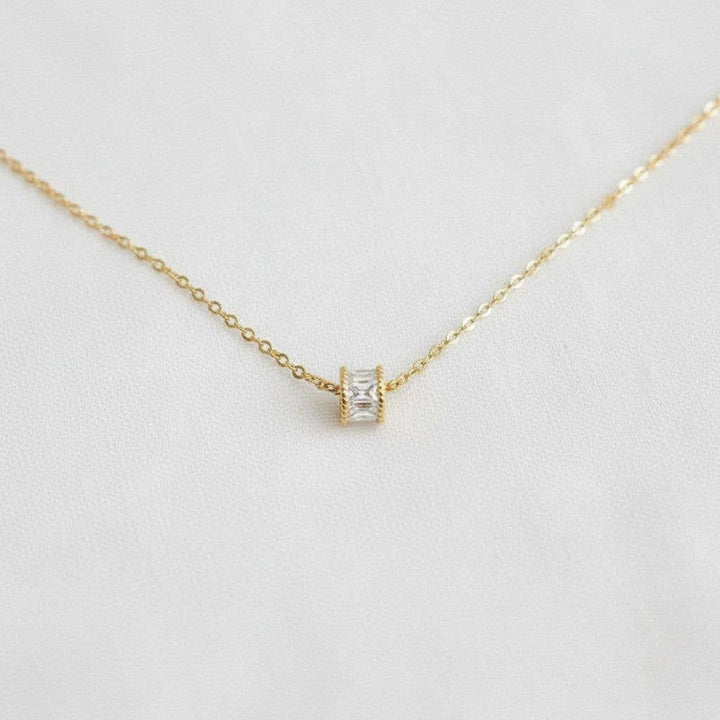 Cubic Zirconia Pendant Necklace