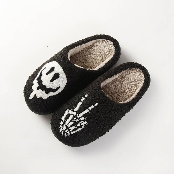 Skull Hand Slippers