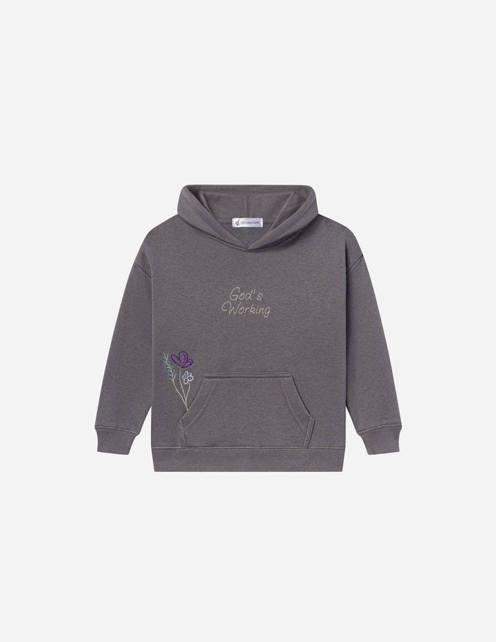 God's Still Working Kids Hoodie