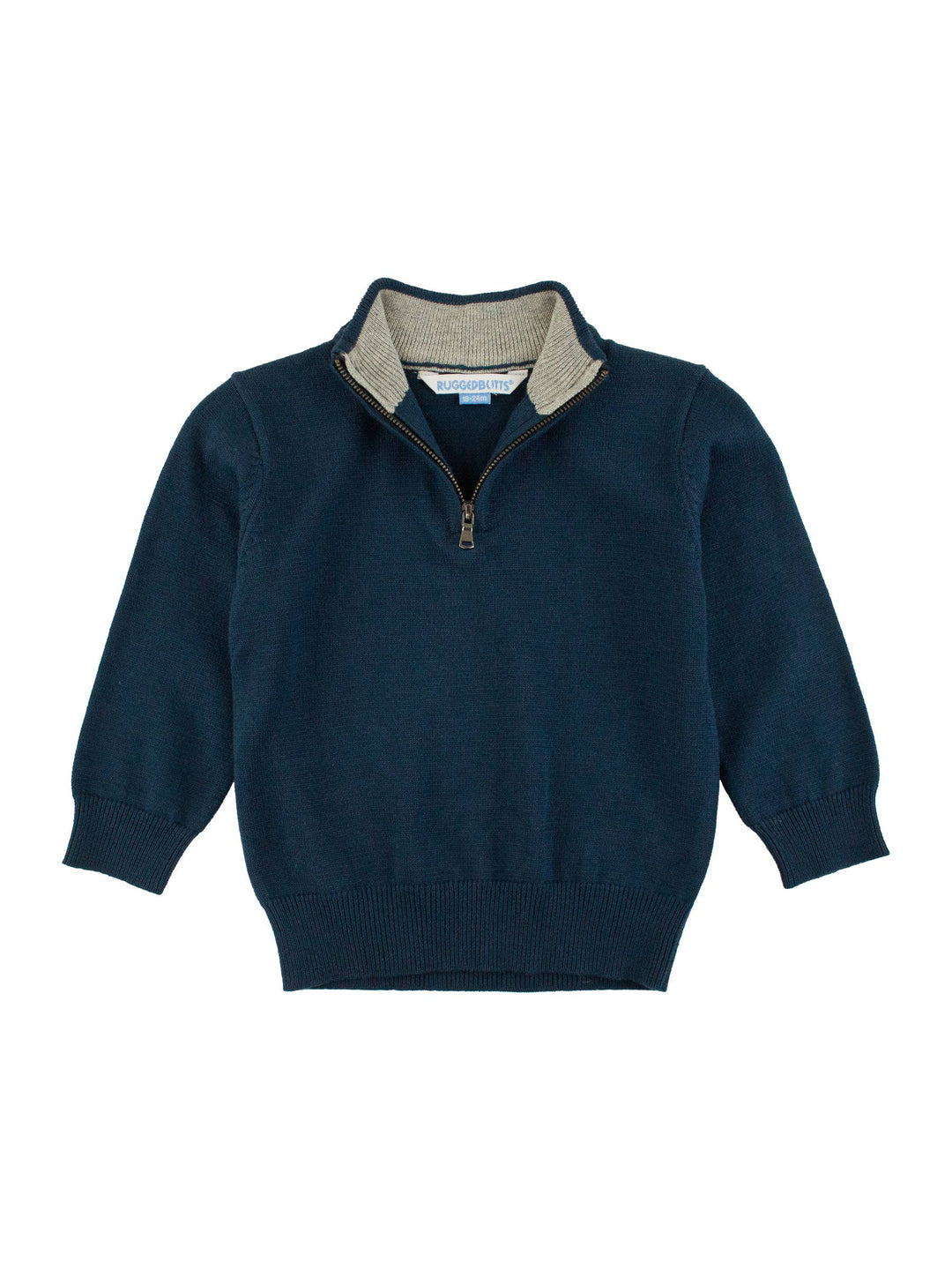 Boys Quarter-Zip Sweater: