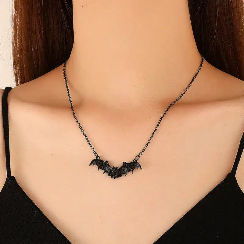 Halloween Bat Necklace