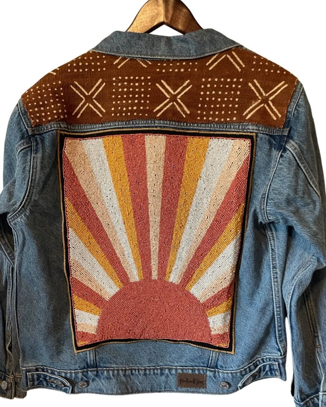 Hand Beaded Sun Jacket