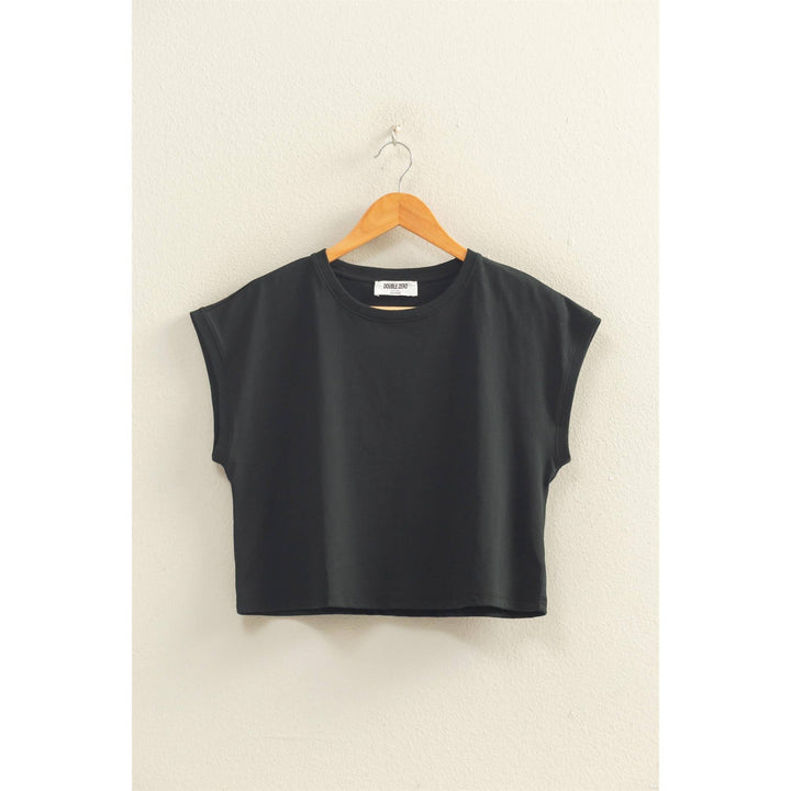 Classic Crew Neck Sleeveless Top
