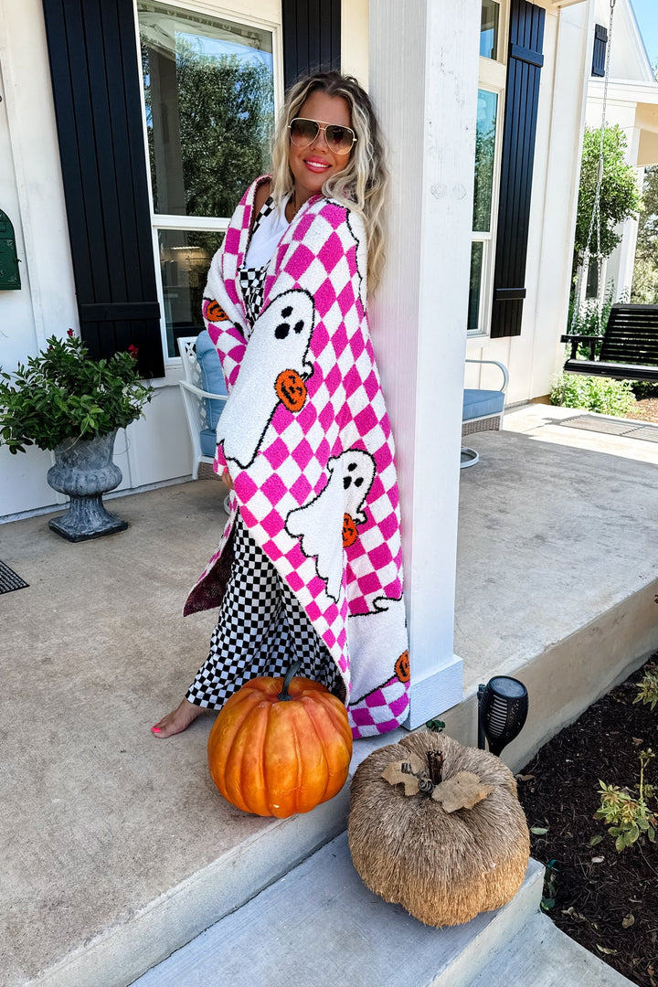 Ghost Cloud Blanket