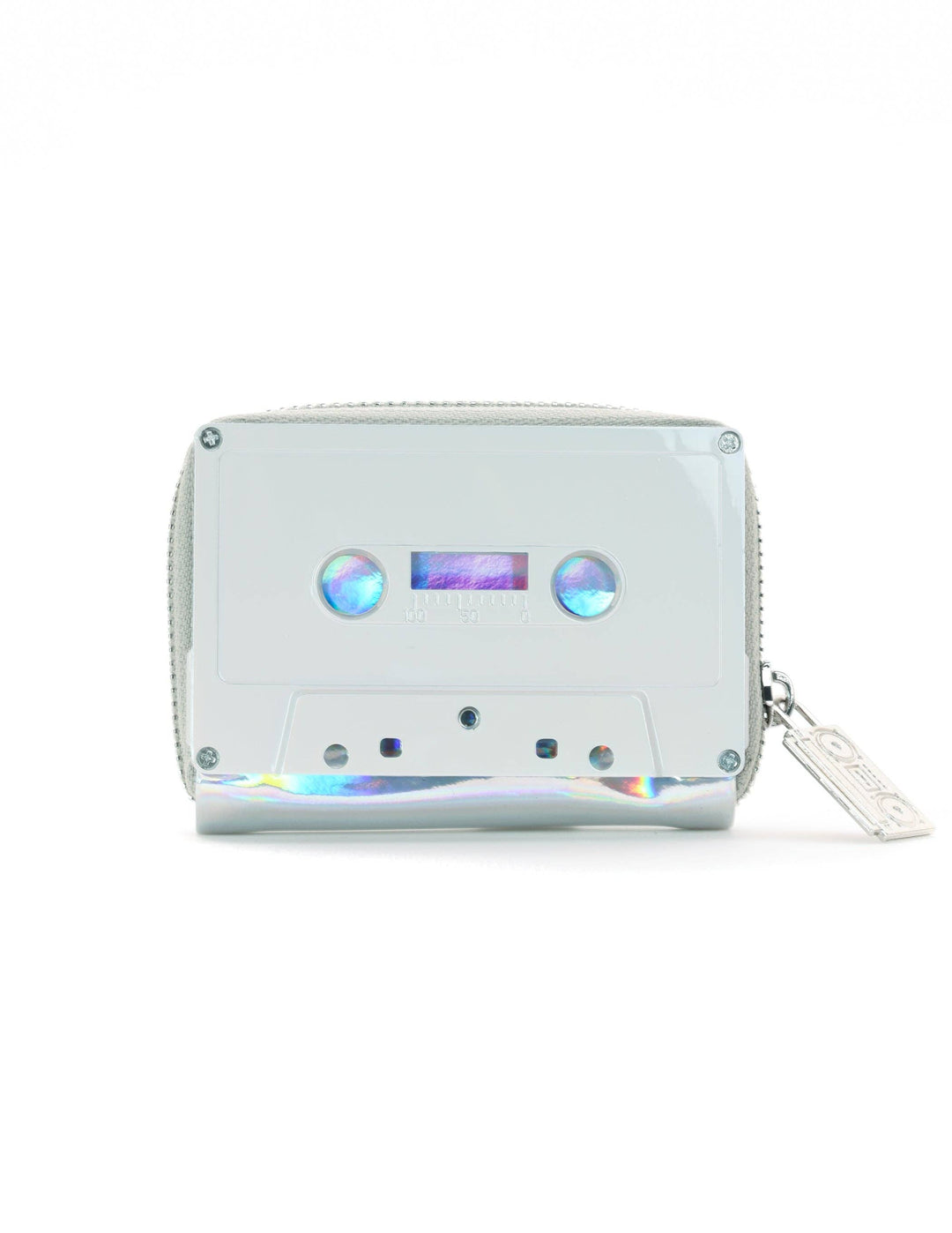 Retro Cassette Wallet | Electro Silver