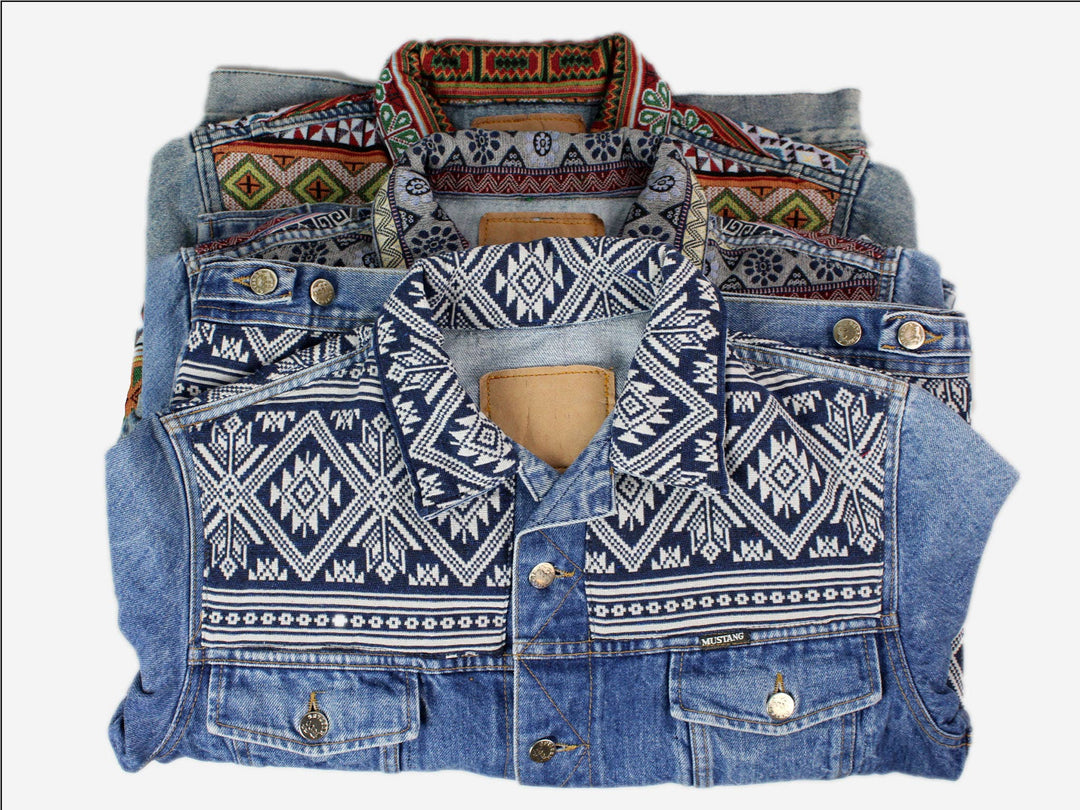Recycled Tapestry Denim Jacket