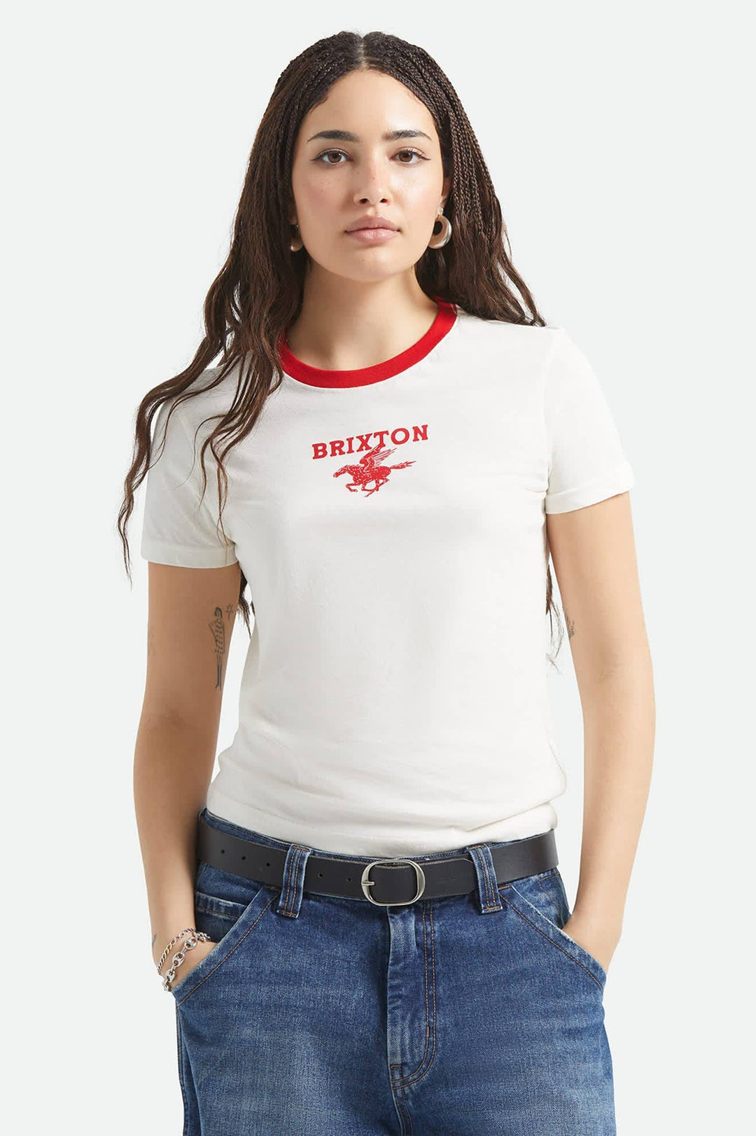 Brixton Pegasus Slim Line T Shirt