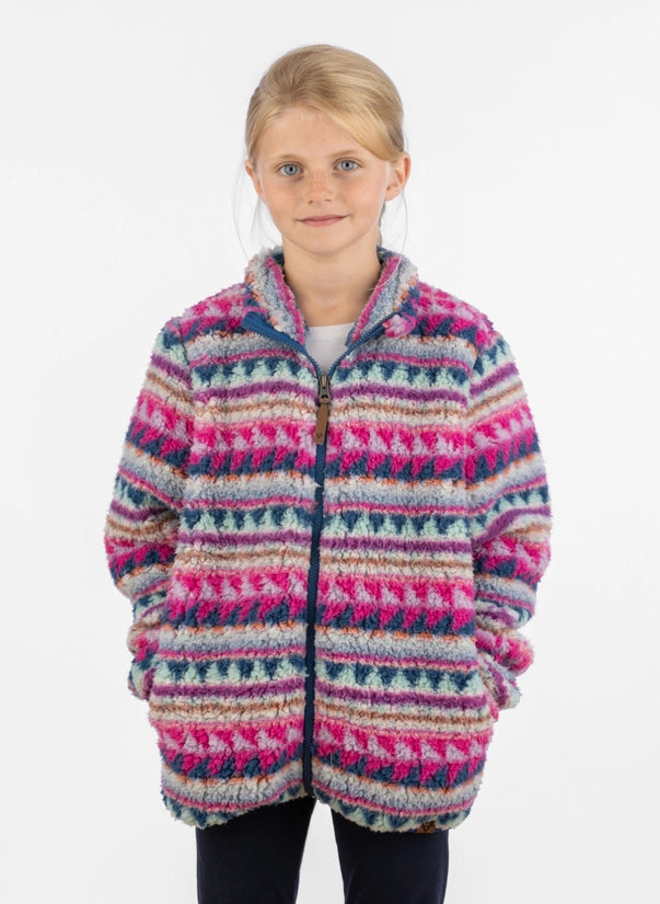 Sherpa Geo Zip Up Sweater