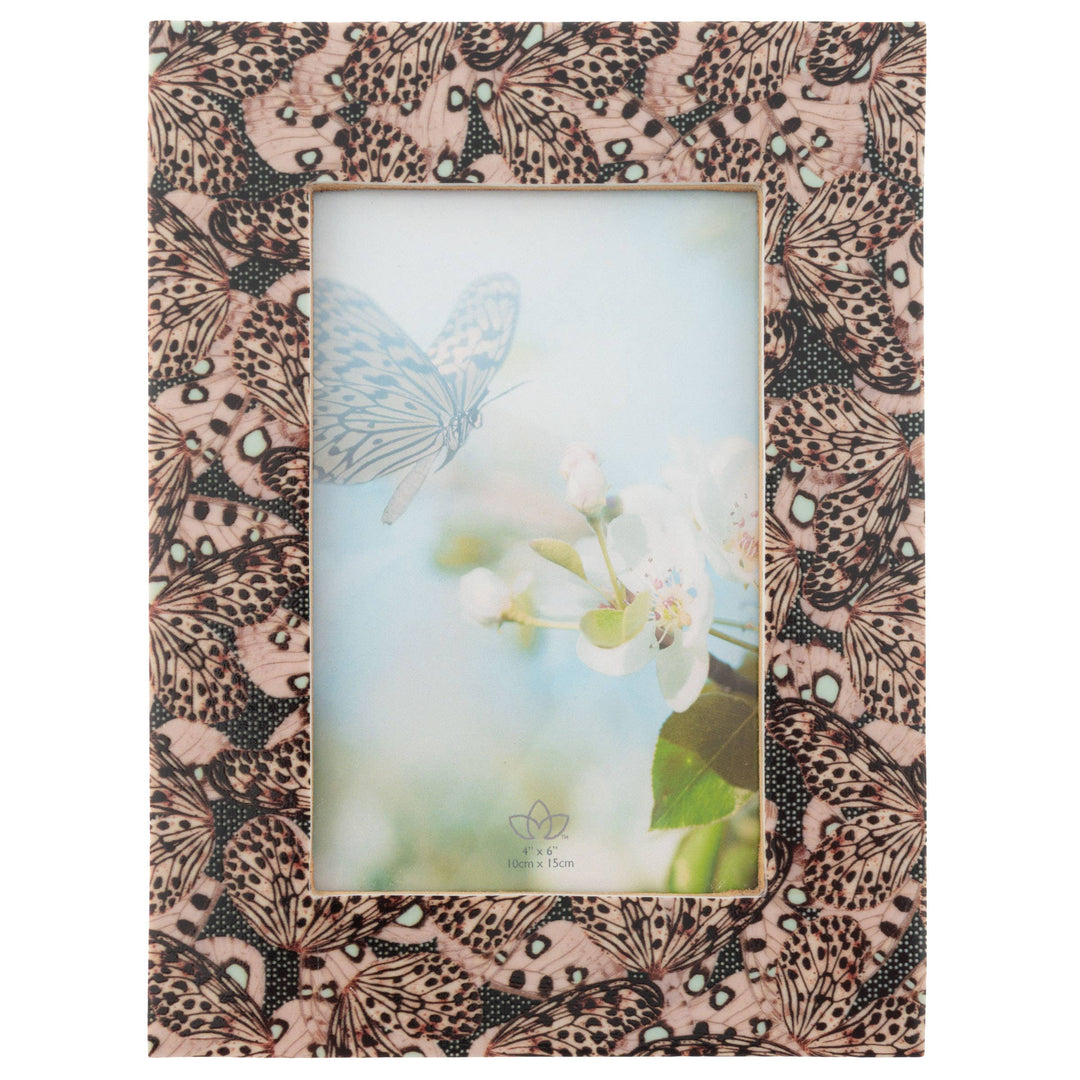 Resin Picture Frames: Abstract Dots Rectangle