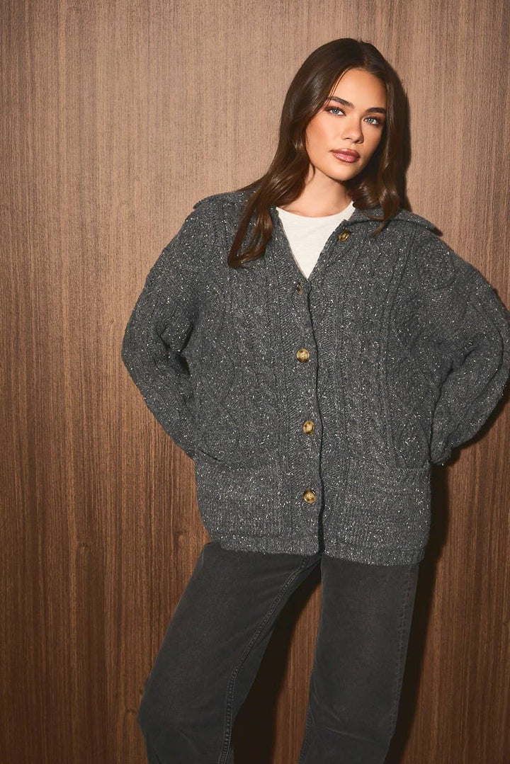 Oversized Cardigan w\Pockets