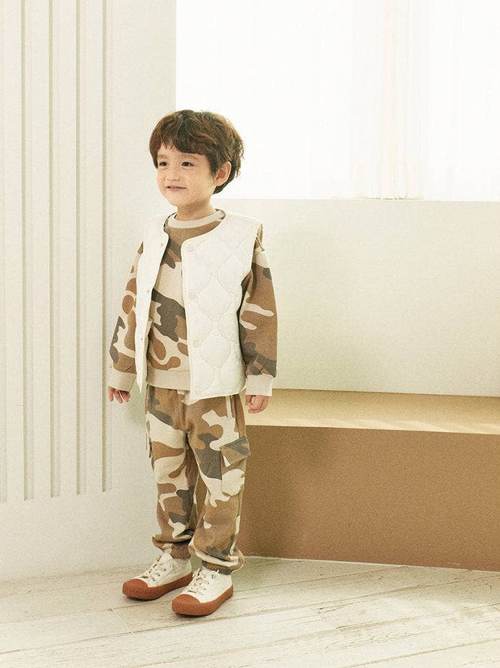 Camo Fleeced Pocket Sweatpants