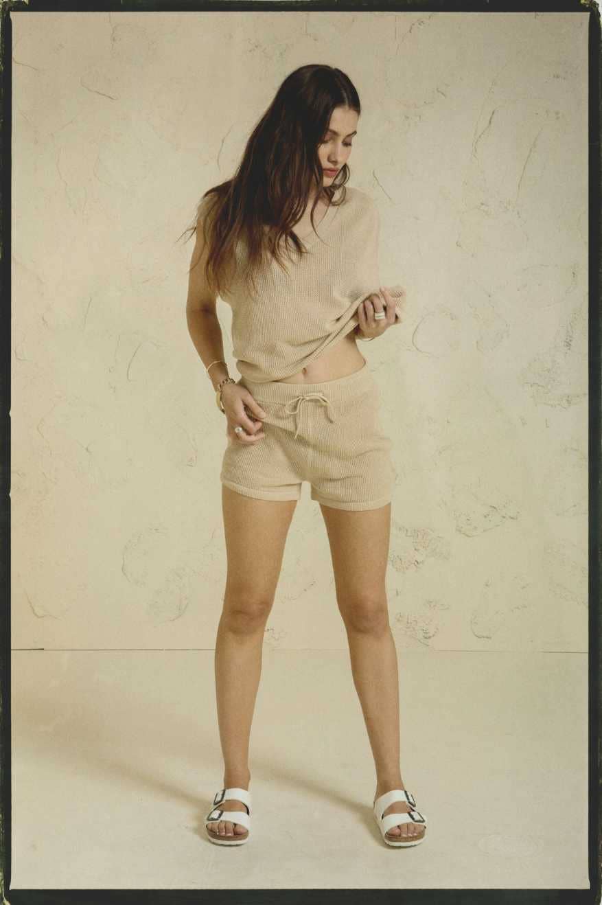 Brixton Aruba Boxy V-Neck