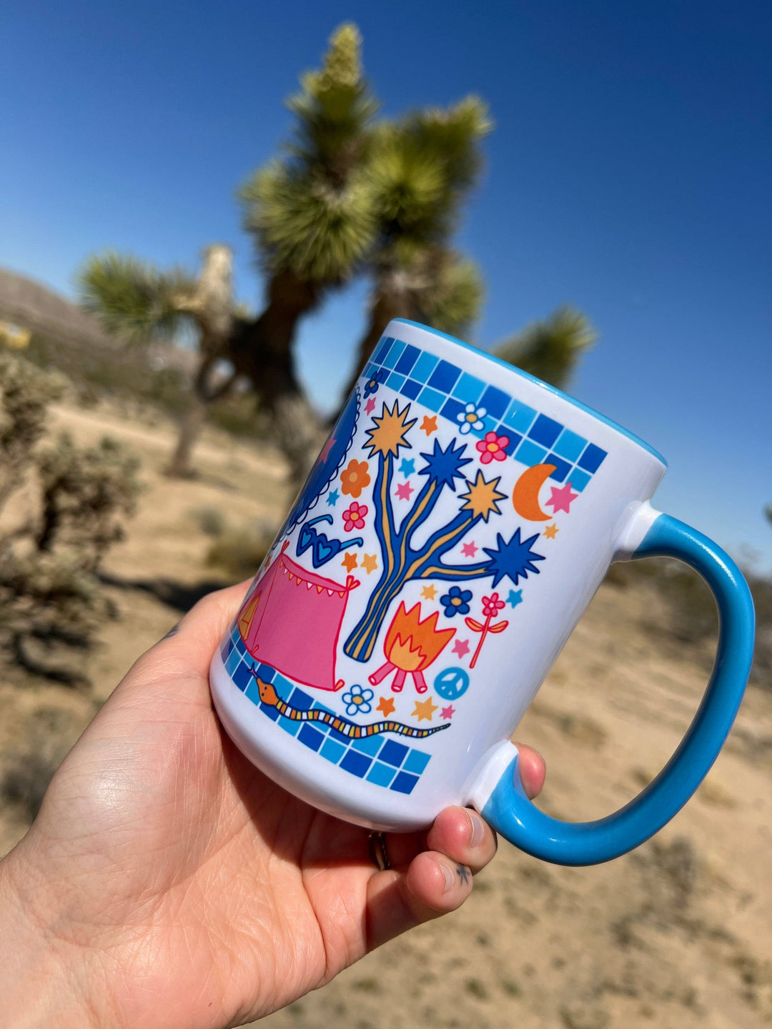 Joshua Tree Wild & Free 15oz Mug