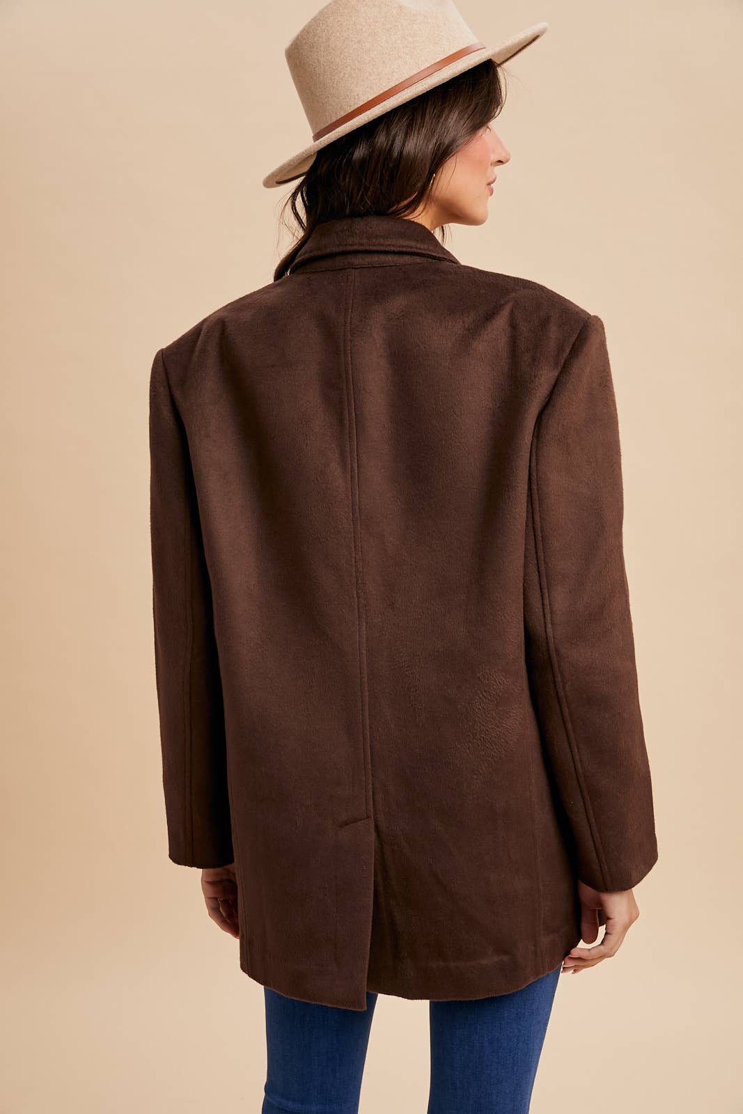 OVERSIZED LONGLINE BLAZER