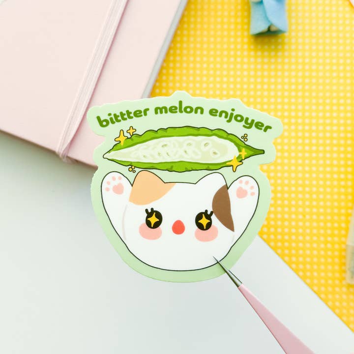 Bitter Melon Vinyl Stickers