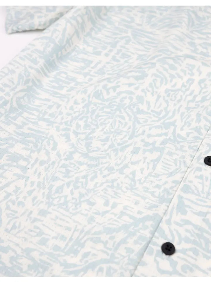 Hidden Llama Button Up