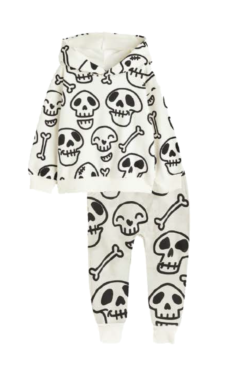 PRINTED SWEATSHIRT & JOGGERS