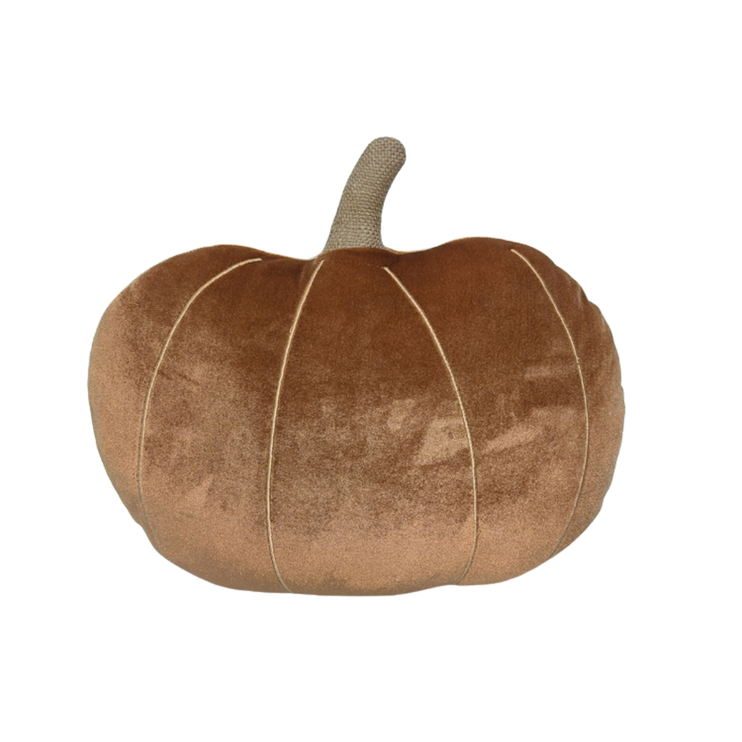 Velvet Pumpkin Pillow