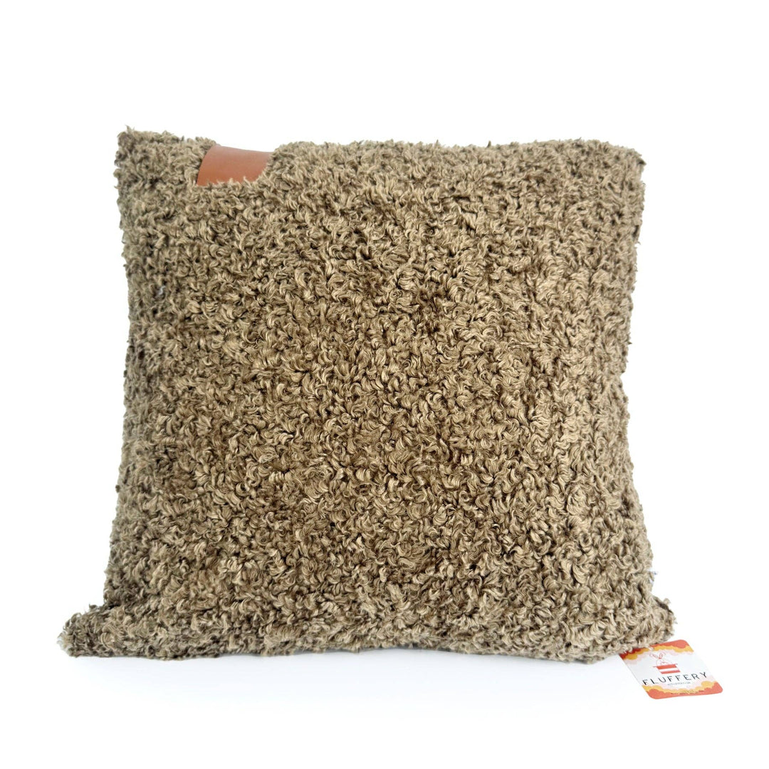 Cozy Teddy Throw Pillow