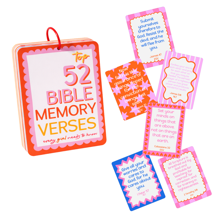 Kids Bible Memory Cards (Boy)