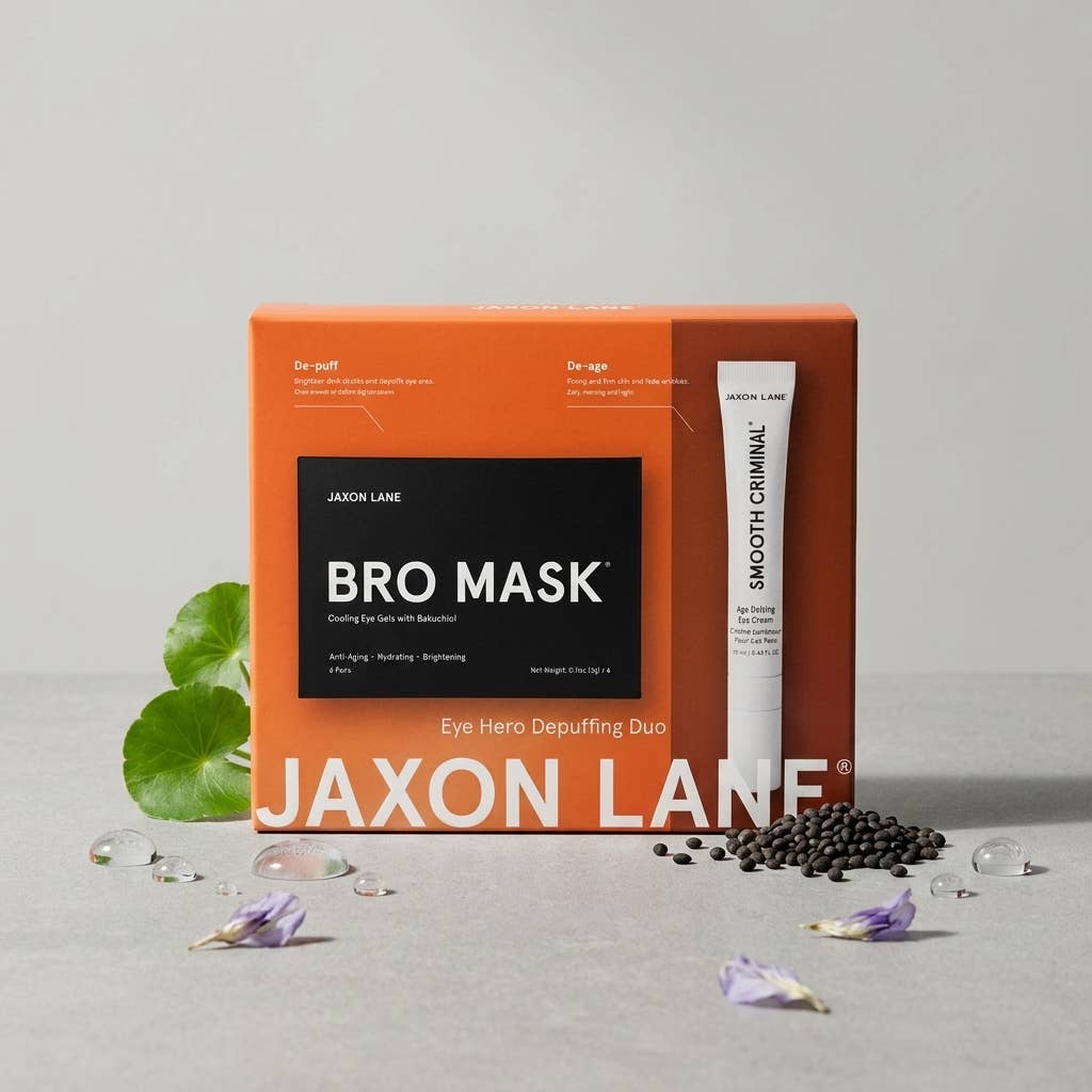 Eye Cream &amp; Eye Gel Set for Men - Eye Duo
