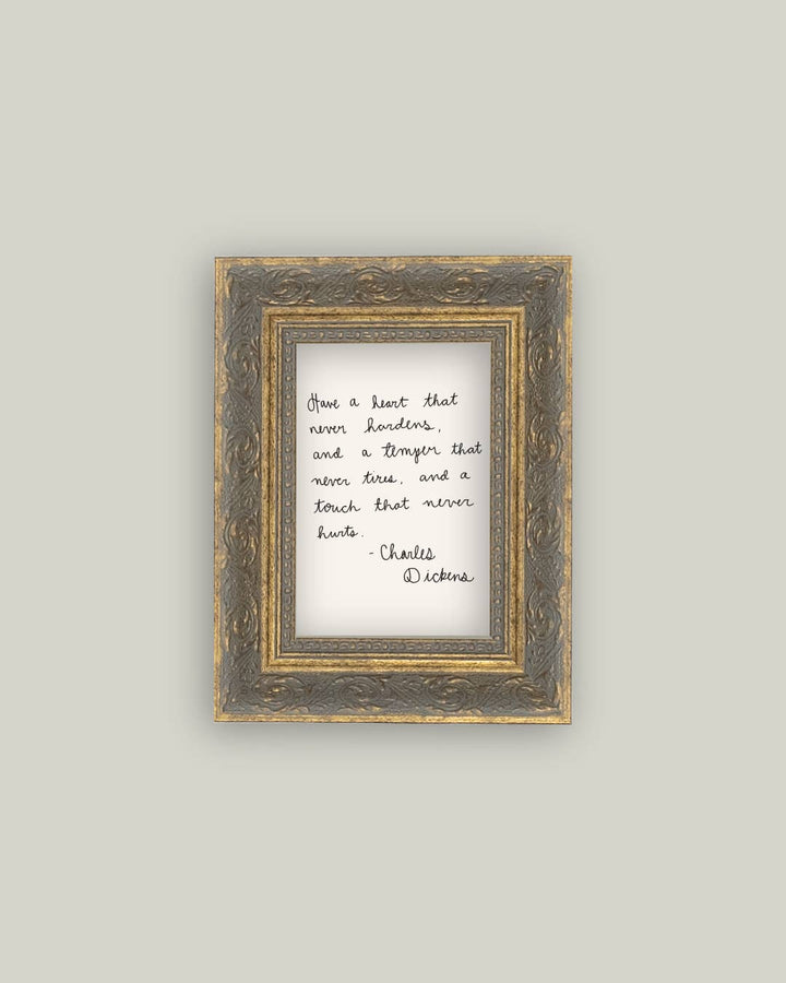 Have A Heart Framed Antique