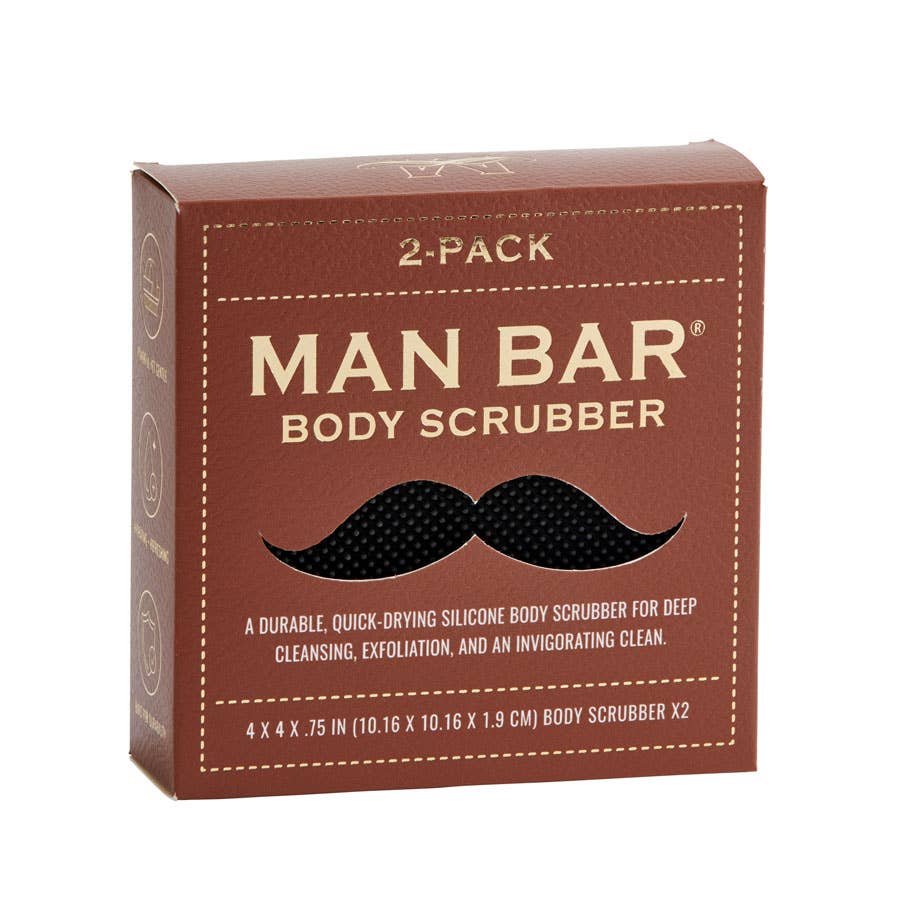 Man Bar 2 Pack Body Scrubbers