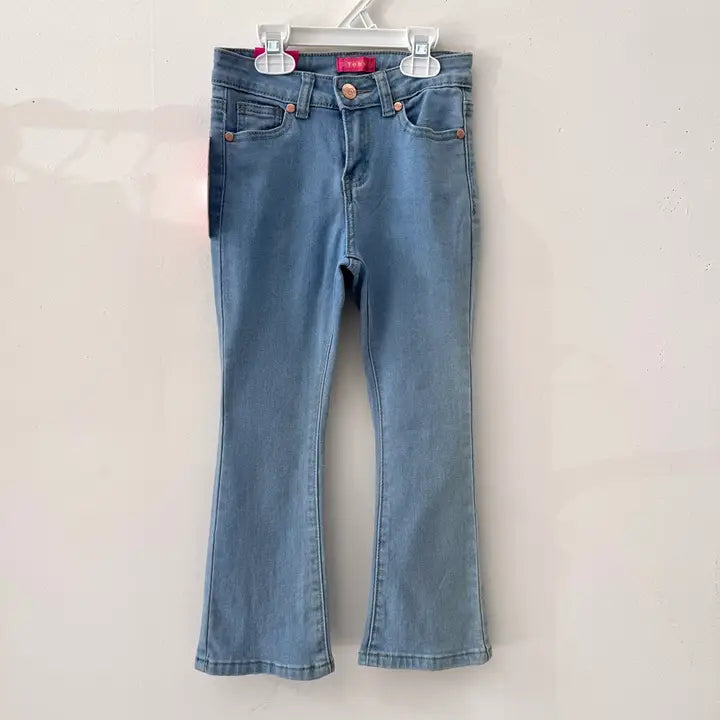 Girls Denim Flare