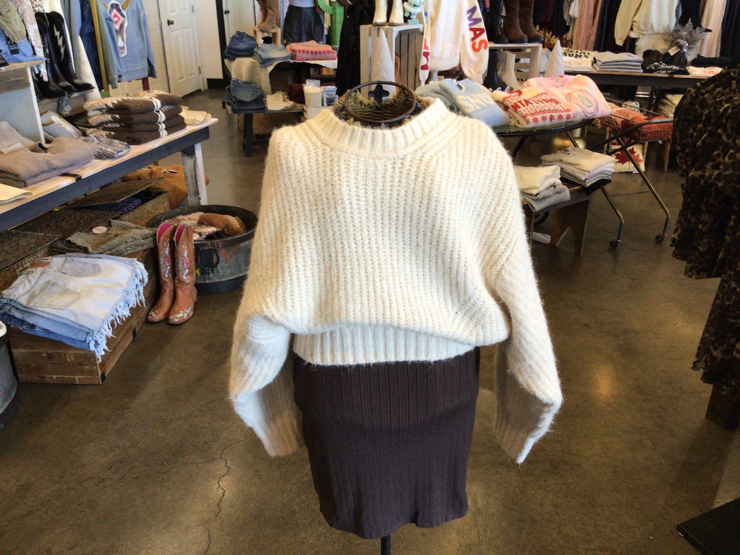 Long Slouchy Sleeve Sweater