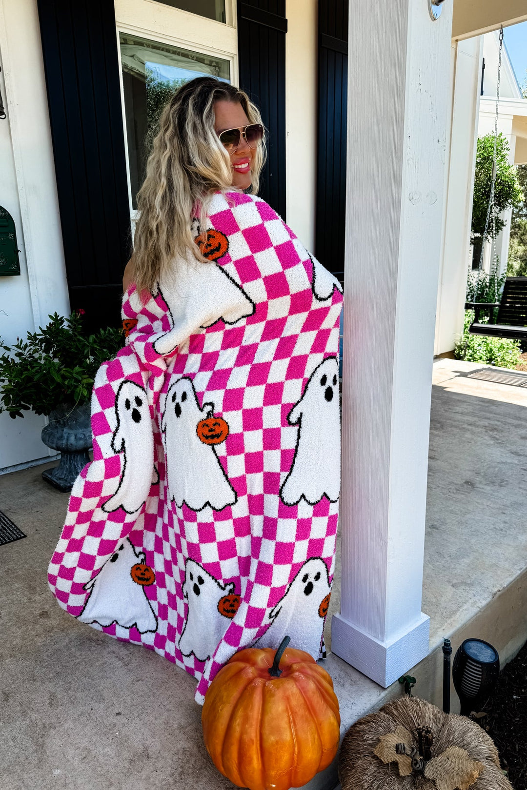 Ghost Cloud Blanket